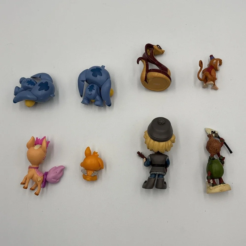 Disney Mini Figure Collectible Figures Lot Of 8‎ Funko Kristoff + Animal Friends